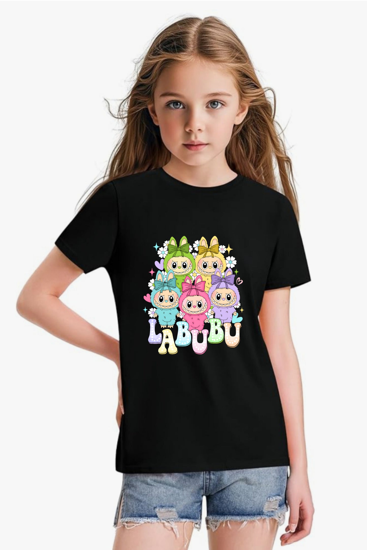 Five Labubu - Girl's T-Shirt