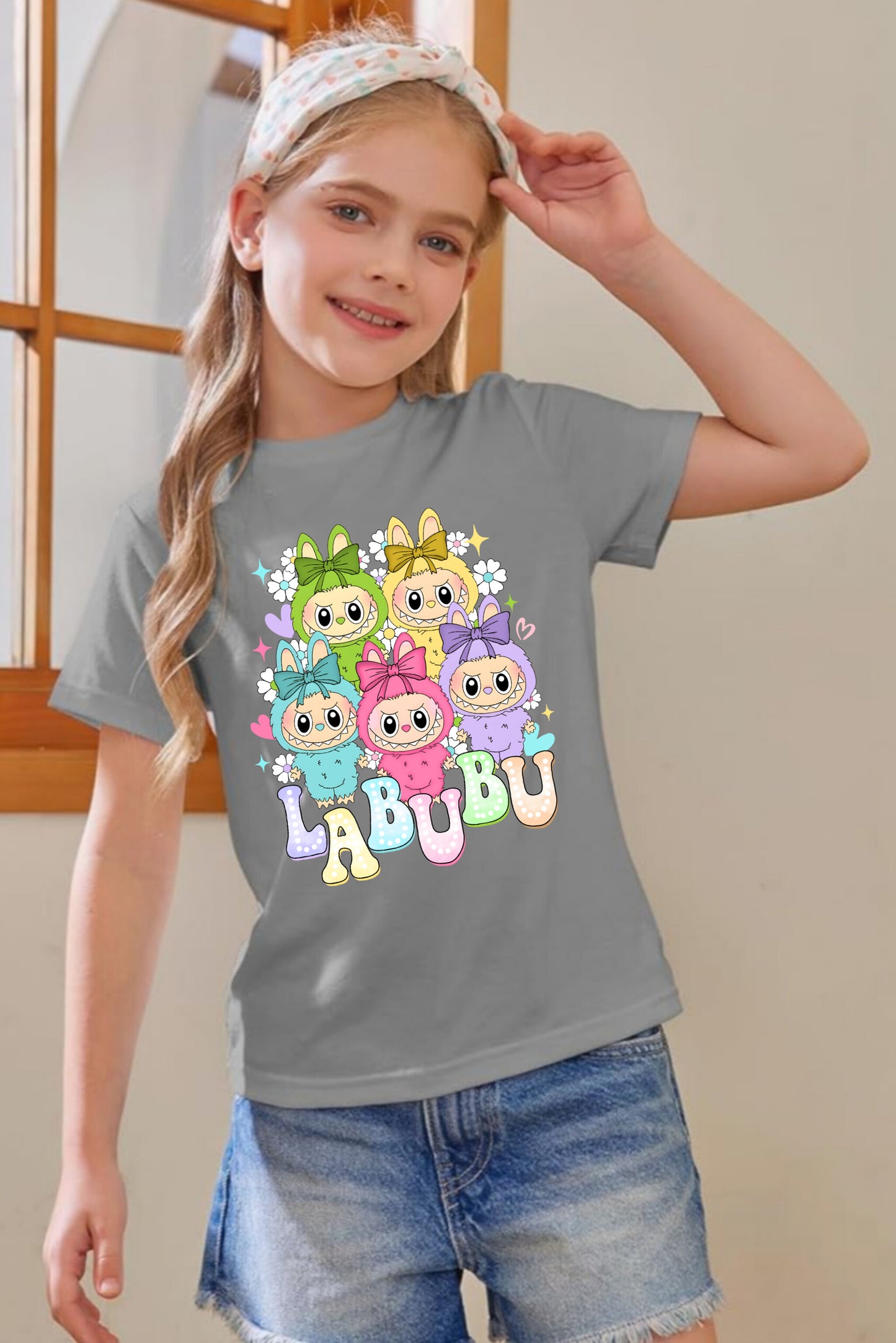 Five Labubu - Girl's T-Shirt