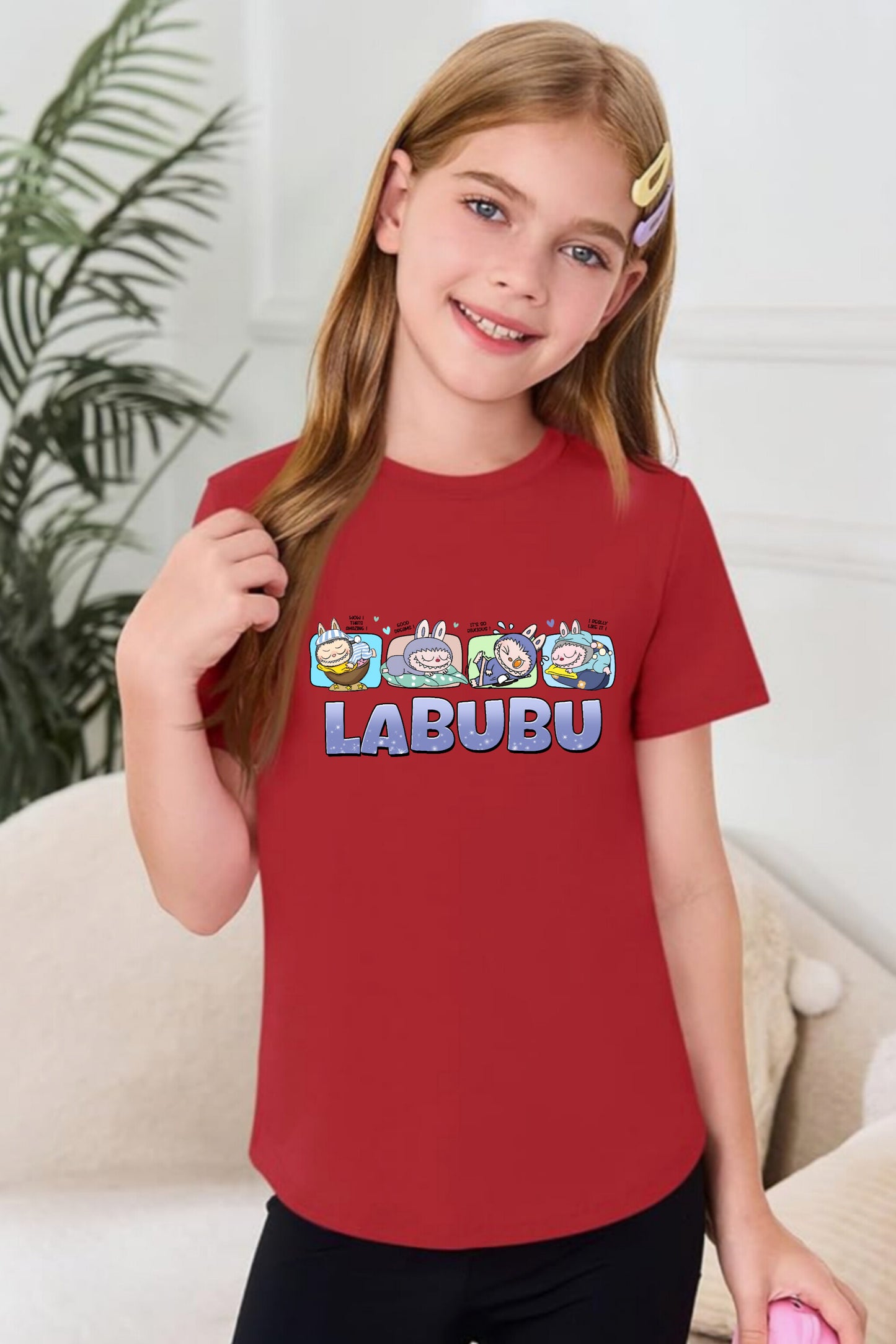 Four Labubu - Girl's T-Shirt