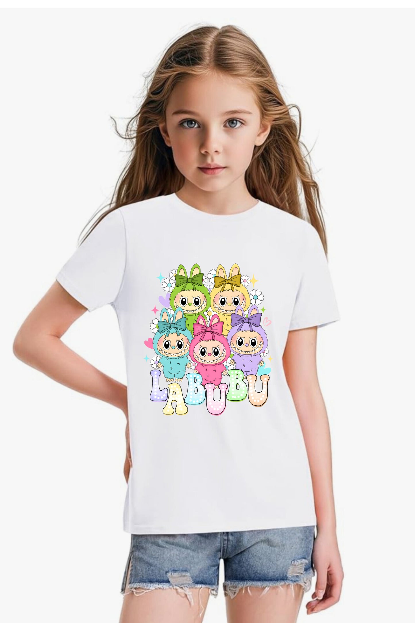 Five Labubu - Girl's T-Shirt
