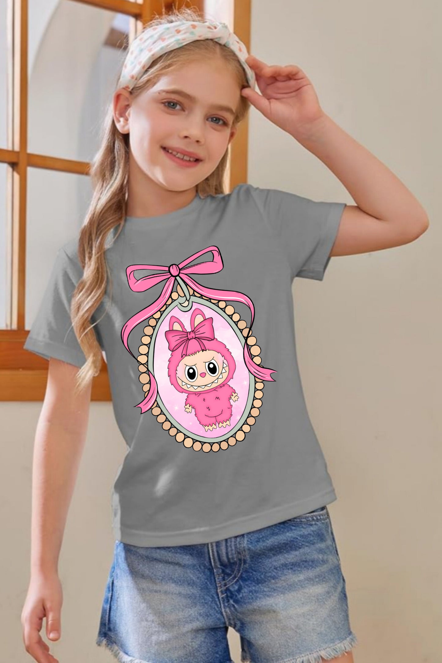 Pink Labubu - Girl T-Shirt