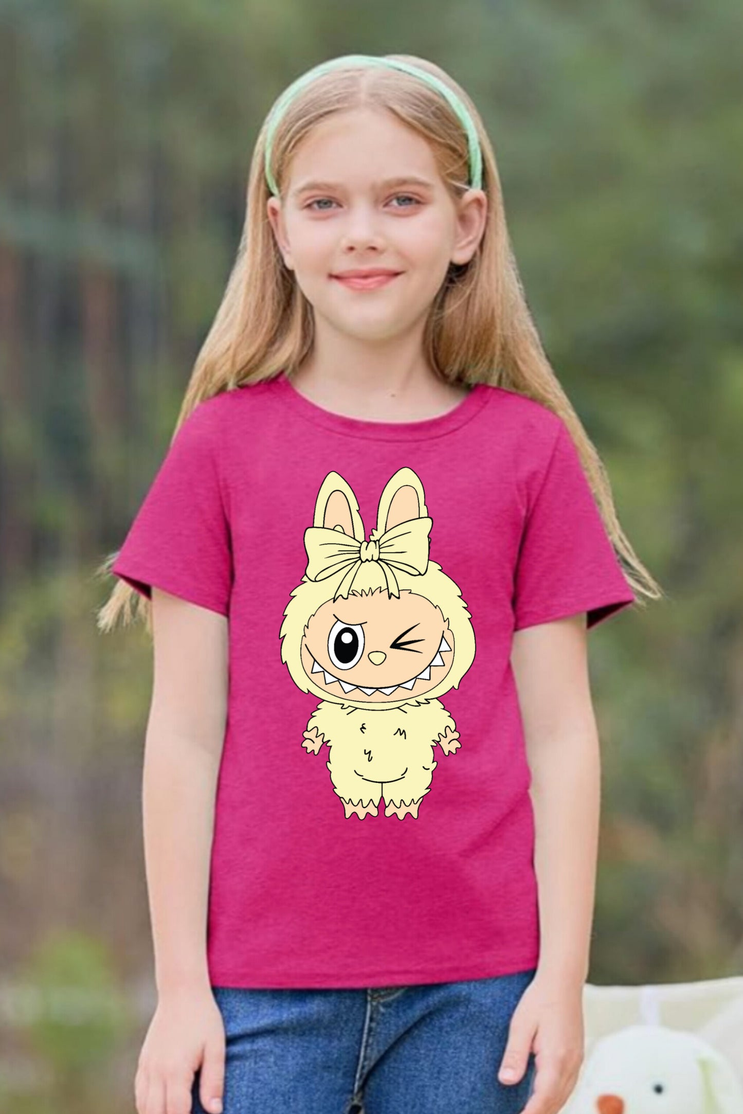 Yellow Labubu - Girl T-Shirt