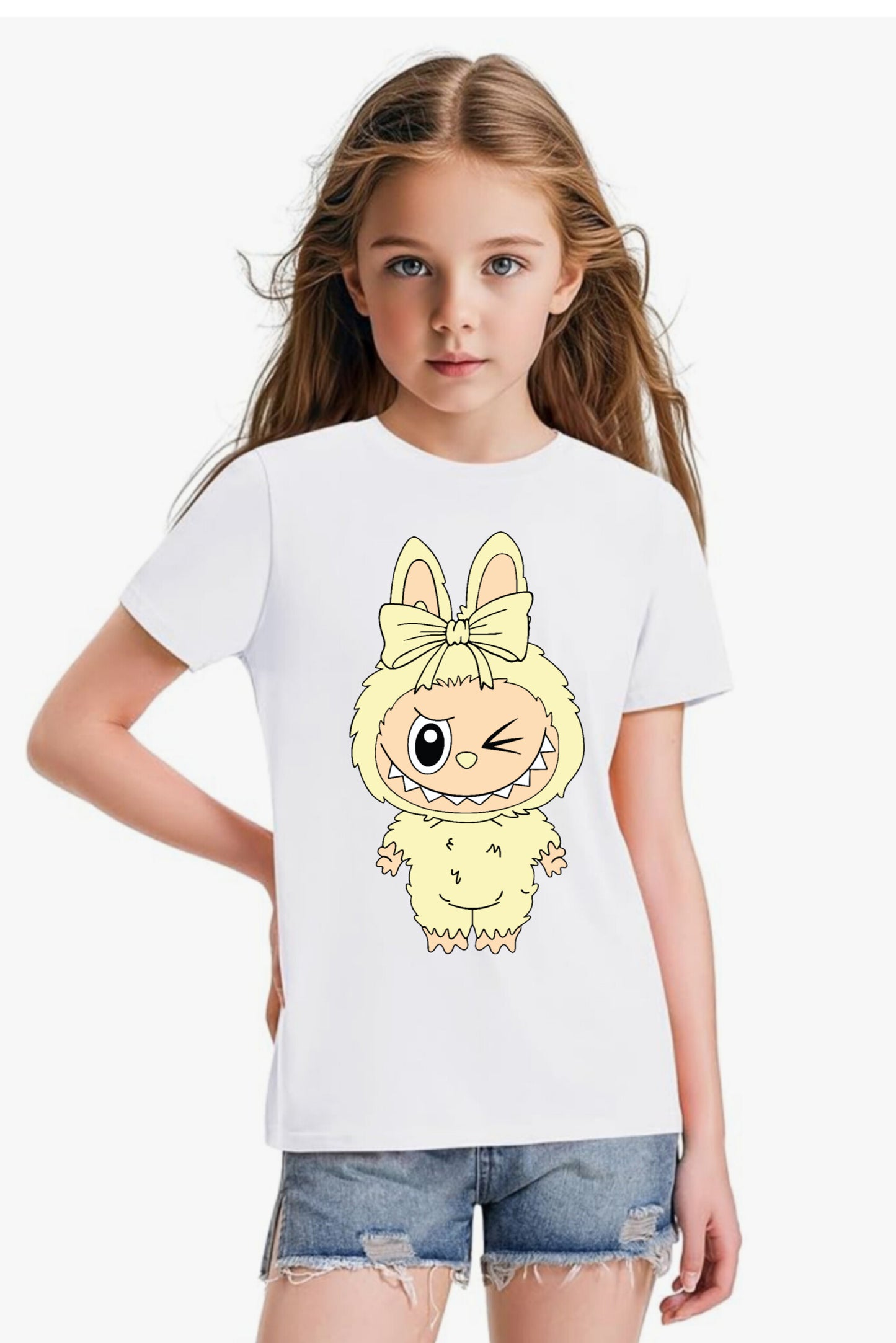 Yellow Labubu - Girl T-Shirt