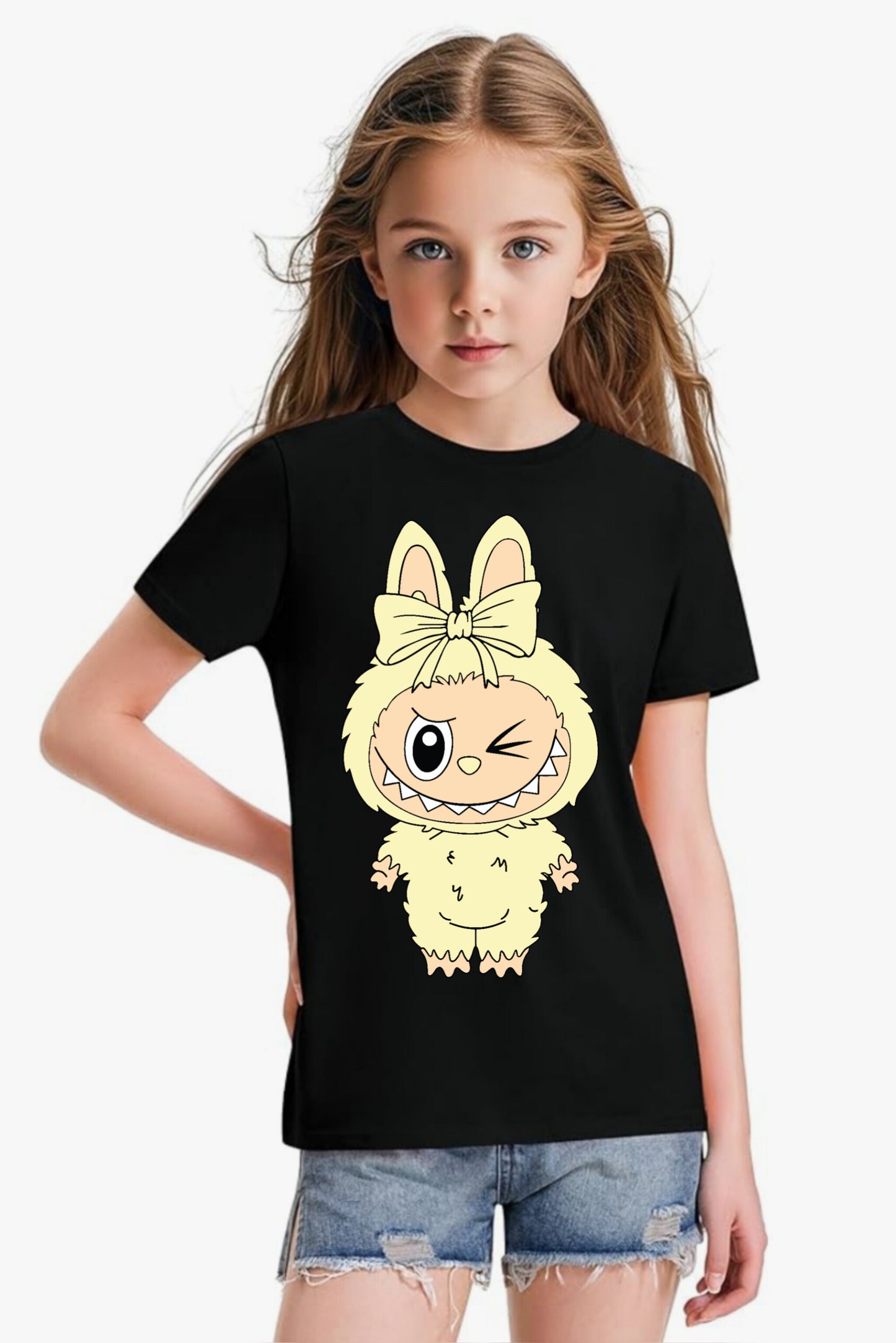 Yellow Labubu - Girl T-Shirt