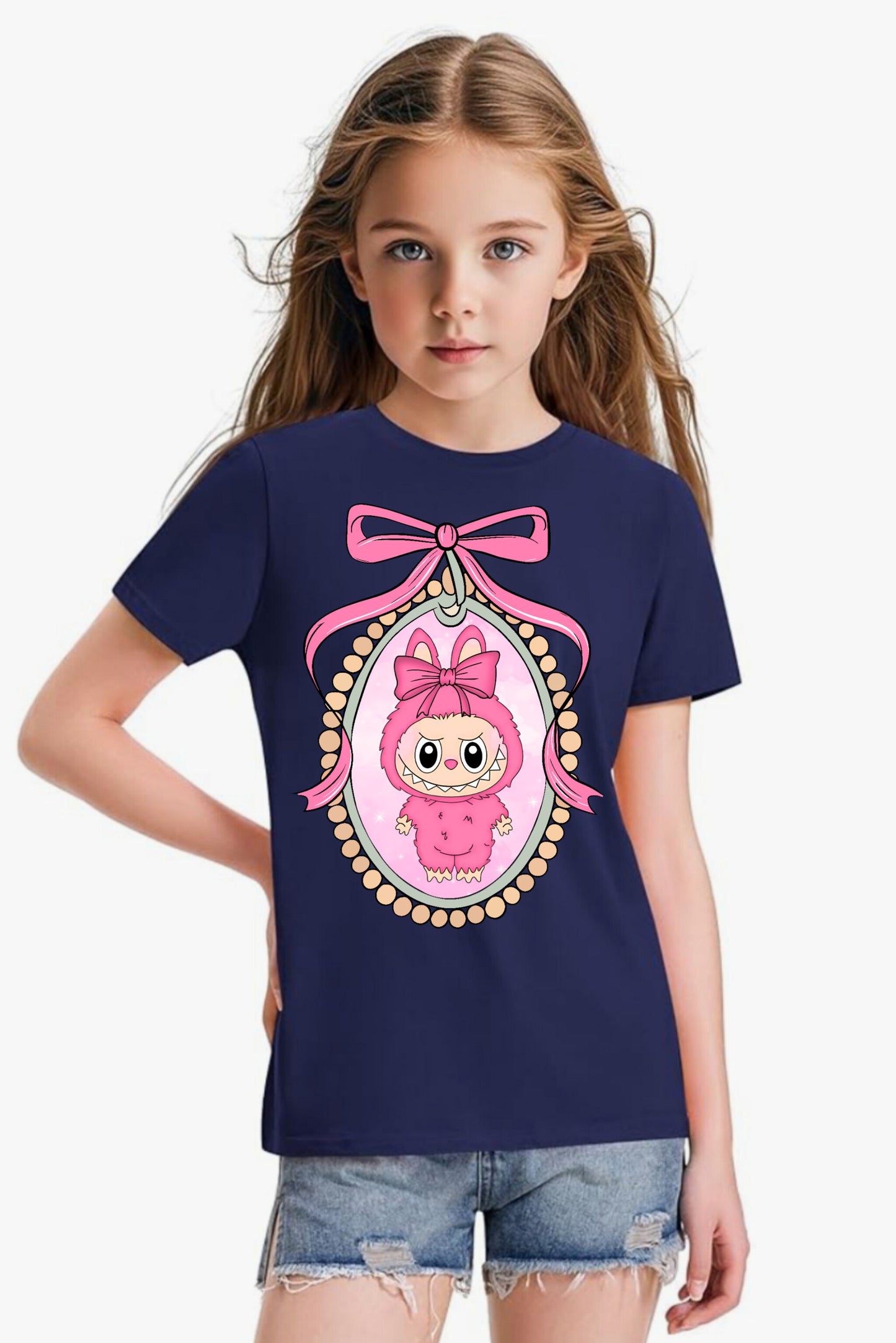 Pink Labubu - Girl T-Shirt