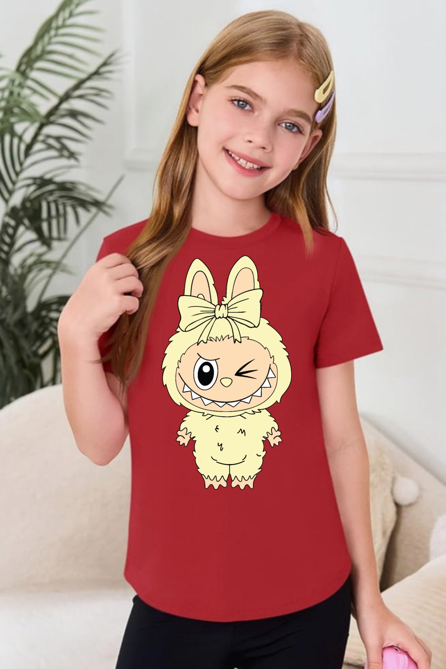 Yellow Labubu - Girl T-Shirt