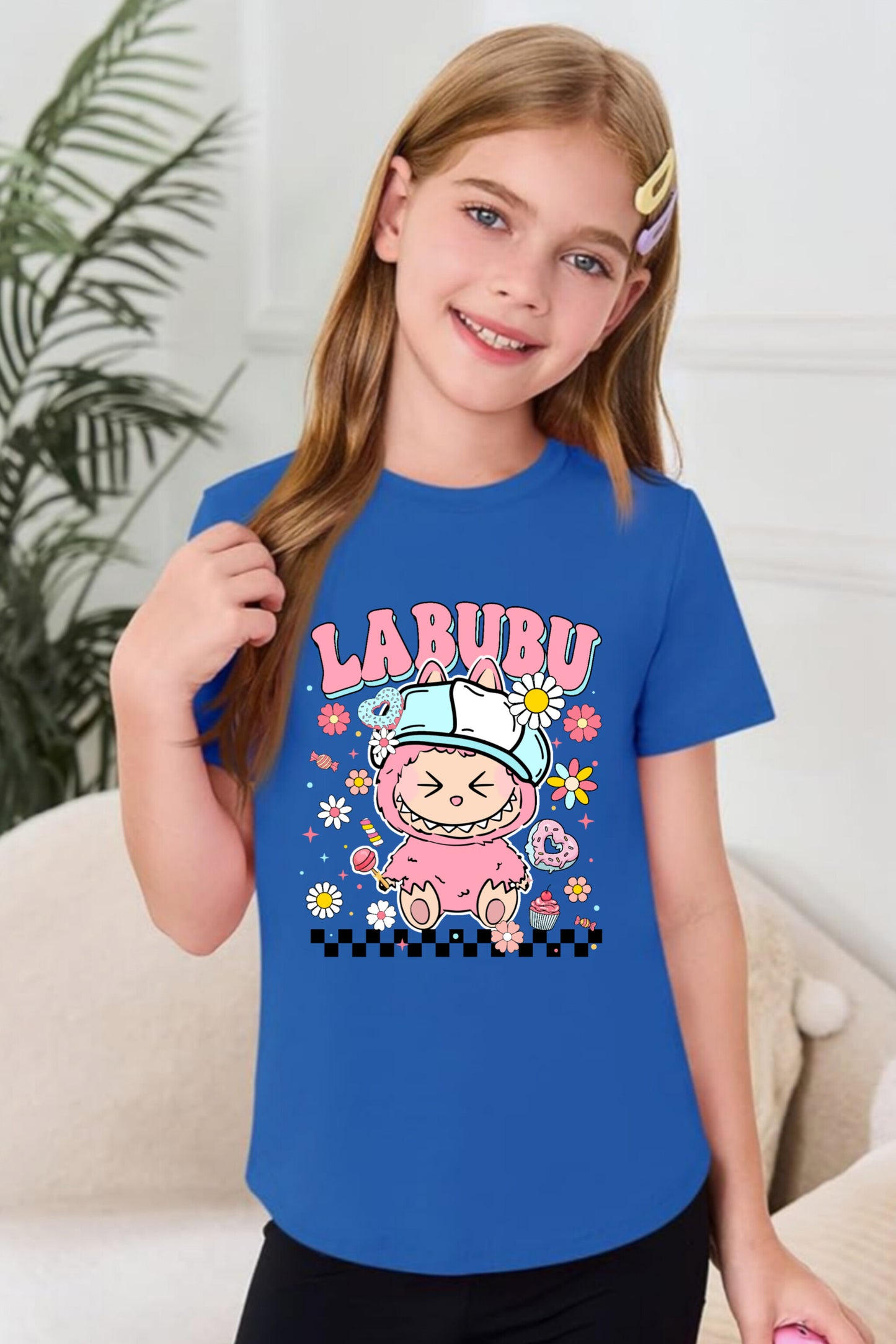Pink Labubu 2 - Girl's T-Shirt