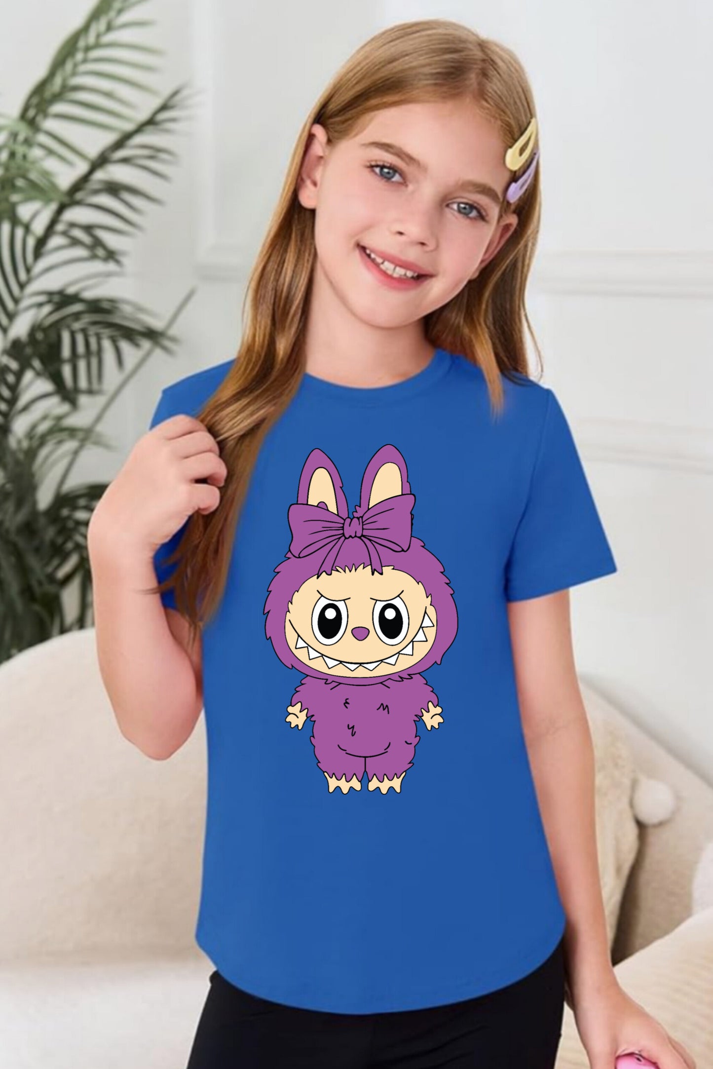 Purple Labubu - Girl's T-Shirt