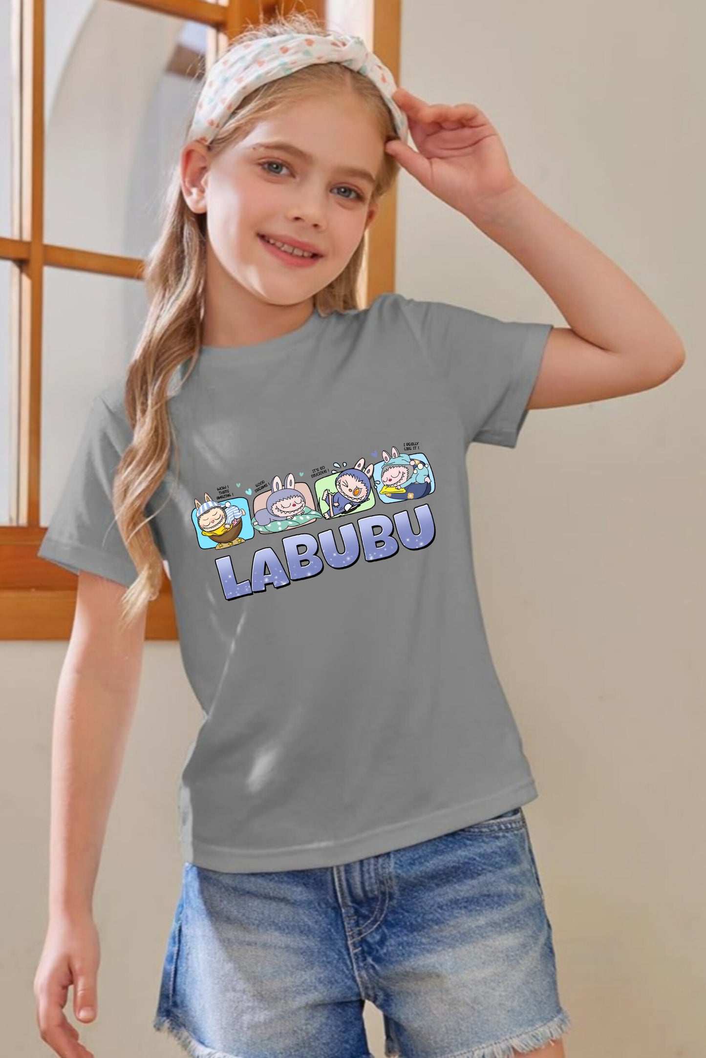 Four Labubu - Girl's T-Shirt