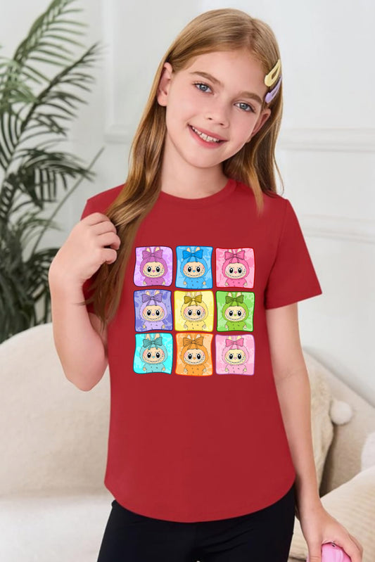 Nine Labubu - Girl's T-Shirt