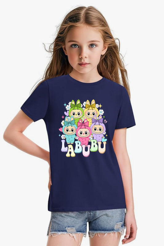 Five Labubu - Girl's T-Shirt
