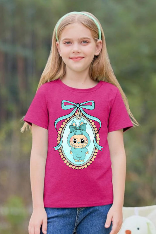 Blue Labubu - Girl's T-Shirt