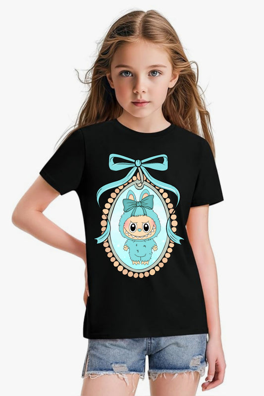 Blue Labubu - Girl's T-Shirt